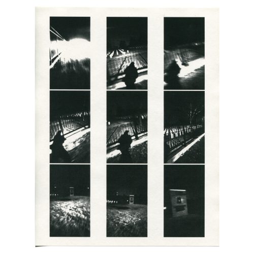 Untitled (Contact Sheet 1, Run Piece)